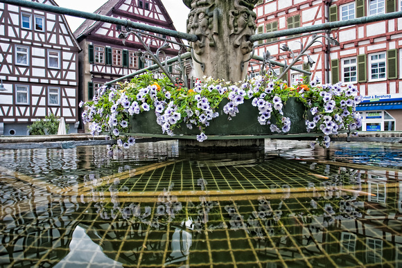German Market Fountain