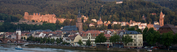 Sunset in Heidelberg Germany